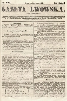Gazeta Lwowska. 1857, nr 264