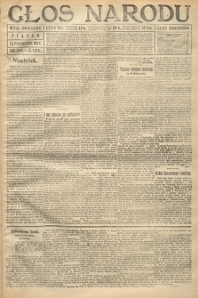 Głos Narodu (wydanie poranne). 1917, nr 240