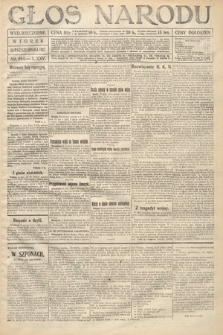 Głos Narodu (wydanie wieczorne). 1917, nr 244