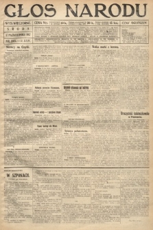Głos Narodu (wydanie wieczorne). 1917, nr 245