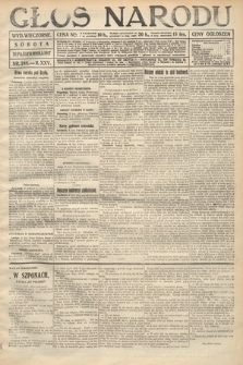 Głos Narodu (wydanie wieczorne). 1917, nr 248