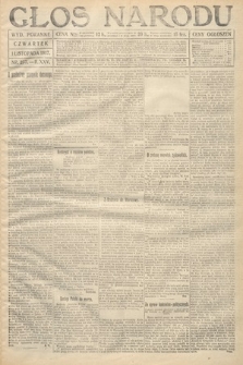 Głos Narodu (wydanie poranne). 1917, nr 257