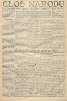 Głos Narodu (wydanie poranne). 1917, nr 263
