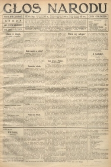 Głos Narodu (wydanie wieczorne). 1917, nr 268