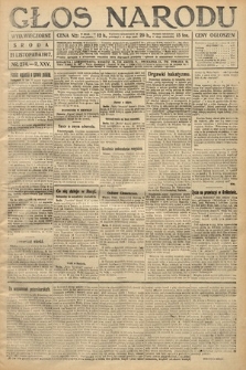 Głos Narodu (wydanie wieczorne). 1917, nr 274