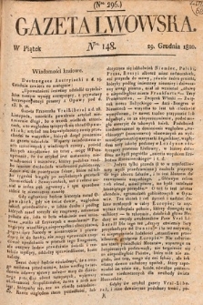 Gazeta Lwowska. 1820, nr 148