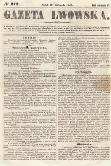 Gazeta Lwowska. 1857, nr 272