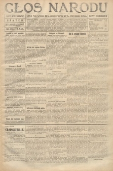 Głos Narodu (wydanie wieczorne). 1917, nr 282