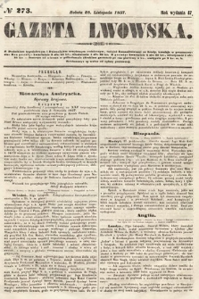 Gazeta Lwowska. 1857, nr 273
