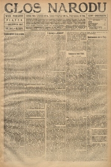 Głos Narodu (wydanie poranne). 1917, nr 287