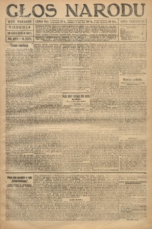 Głos Narodu (wydanie poranne). 1917, nr 294