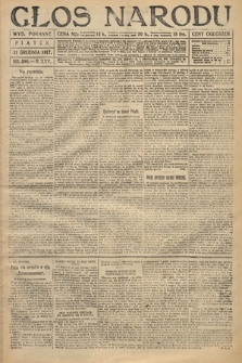 Głos Narodu (wydanie poranne). 1917, nr 298