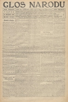 Głos Narodu (wydanie poranne). 1917, nr 302