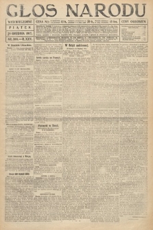 Głos Narodu (wydanie wieczorne). 1917, nr 303
