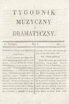 Tygodnik Muzyczny i Dramatyczny. 1821, nr 8