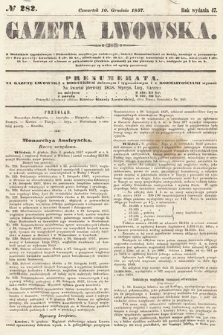 Gazeta Lwowska. 1857, nr 282