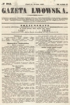 Gazeta Lwowska. 1857, nr 283
