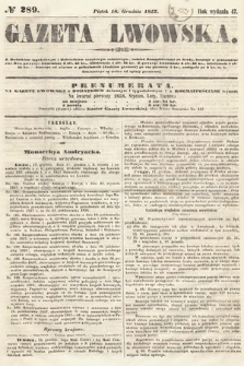 Gazeta Lwowska. 1857, nr 289