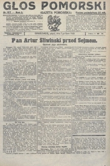 Głos Pomorski. 1922, nr 157