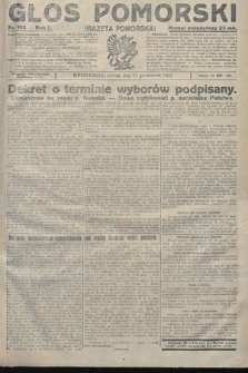 Głos Pomorski. 1922, nr 193