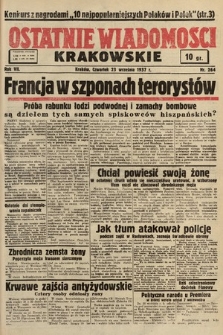 Ostatnie Wiadomości Krakowskie. 1937, nr 264