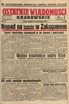 Ostatnie Wiadomości Krakowskie. 1937, nr 295