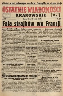 Ostatnie Wiadomości Krakowskie. 1937, nr 359