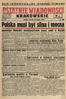 Ostatnie Wiadomości Krakowskie. 1937, nr 360