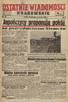 Ostatnie Wiadomości Krakowskie. 1938, nr 2