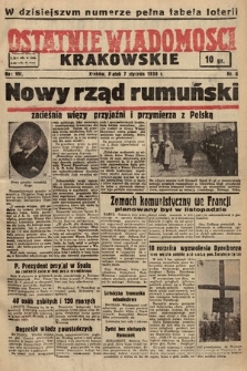 Ostatnie Wiadomości Krakowskie. 1938, nr 6
