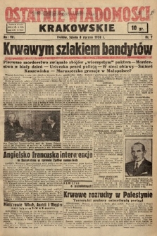 Ostatnie Wiadomości Krakowskie. 1938, nr 7
