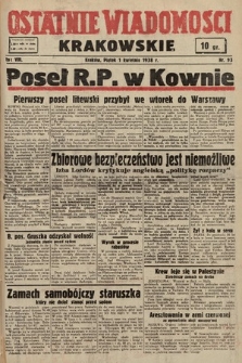 Ostatnie Wiadomości Krakowskie. 1938, nr 93