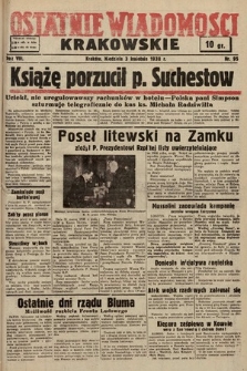 Ostatnie Wiadomości Krakowskie. 1938, nr 95