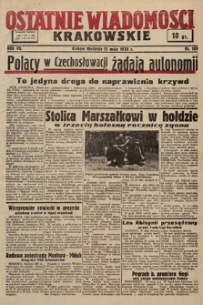 Ostatnie Wiadomości Krakowskie. 1938, nr 135