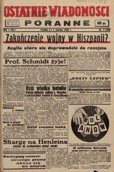 Ostatnie Wiadomości Poranne. 1938, nr 5