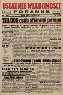 Ostatnie Wiadomości Poranne. 1938, nr 15