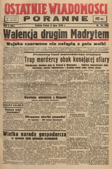 Ostatnie Wiadomości Poranne. 1938, nr 36