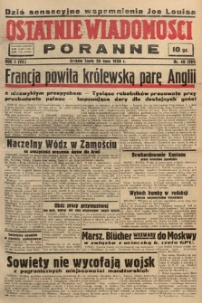 Ostatnie Wiadomości Poranne. 1938, nr 48
