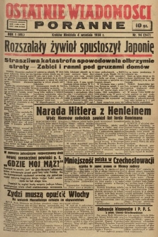 Ostatnie Wiadomości Poranne. 1938, nr 94