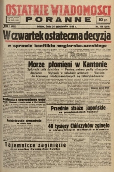 Ostatnie Wiadomości Poranne. 1938, nr 146