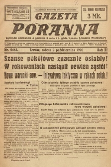 Gazeta Poranna. 1920, nr 5463