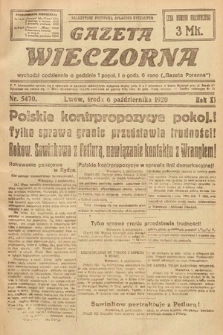 Gazeta Wieczorna. 1920, nr 5470