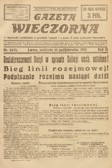 Gazeta Wieczorna. 1920, nr 5478