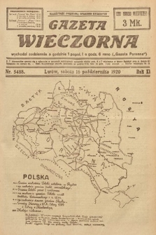 Gazeta Wieczorna. 1920, nr 5488