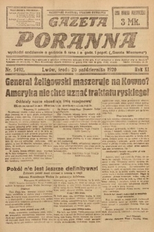 Gazeta Poranna. 1920, nr 5492