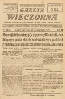 Gazeta Wieczorna. 1920, nr 5495