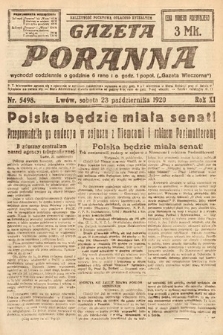 Gazeta Poranna. 1920, nr 5498