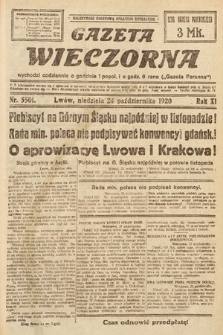 Gazeta Wieczorna. 1920, nr 5501