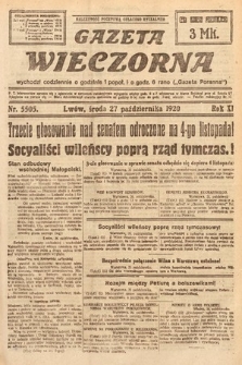 Gazeta Wieczorna. 1920, nr 5505