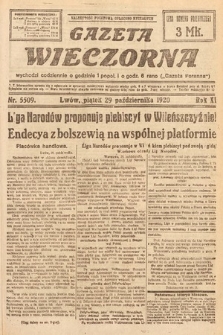 Gazeta Wieczorna. 1920, nr 5509